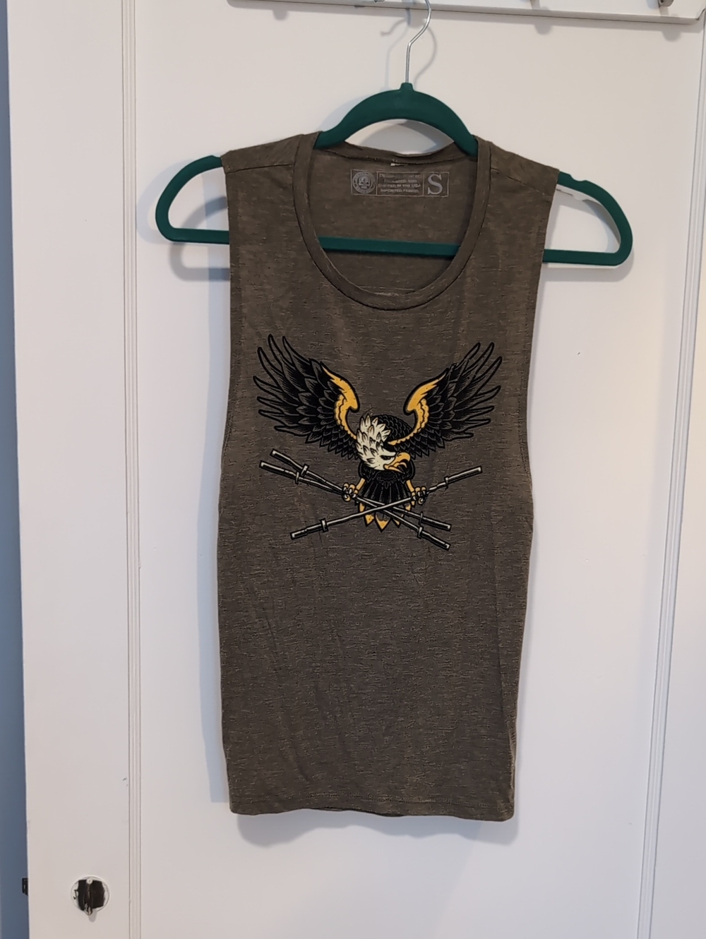 🍇 LAST CALL! Jekyllhyde Apparel Barbells of Freedom muscle tee